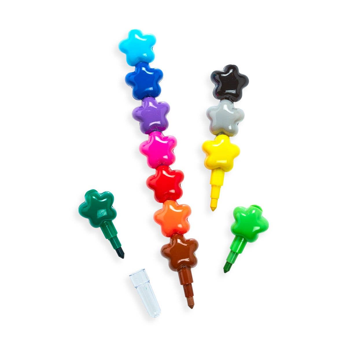 Stack Of Stars Stacking Crayons