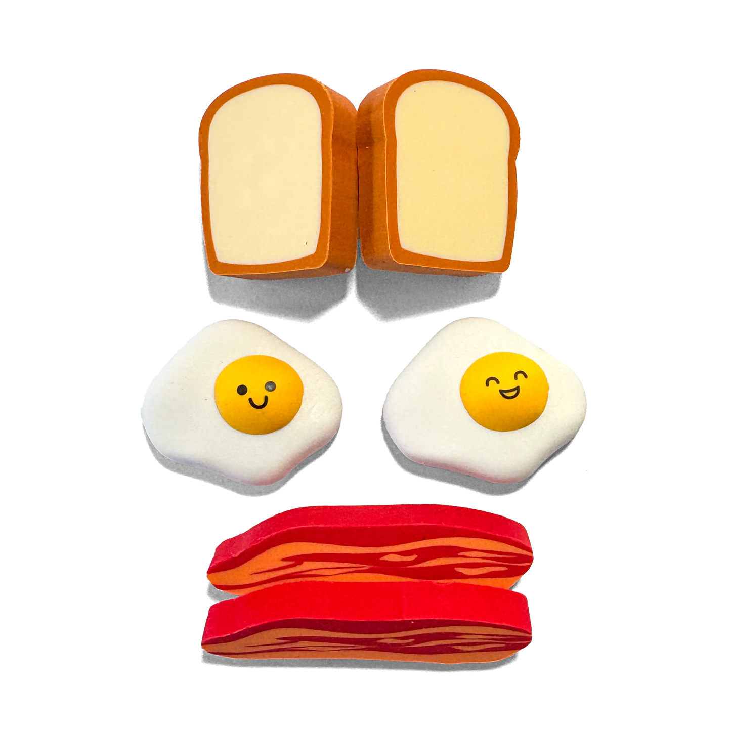 Brunch Bunch Breakfast Erasers | Set of 6