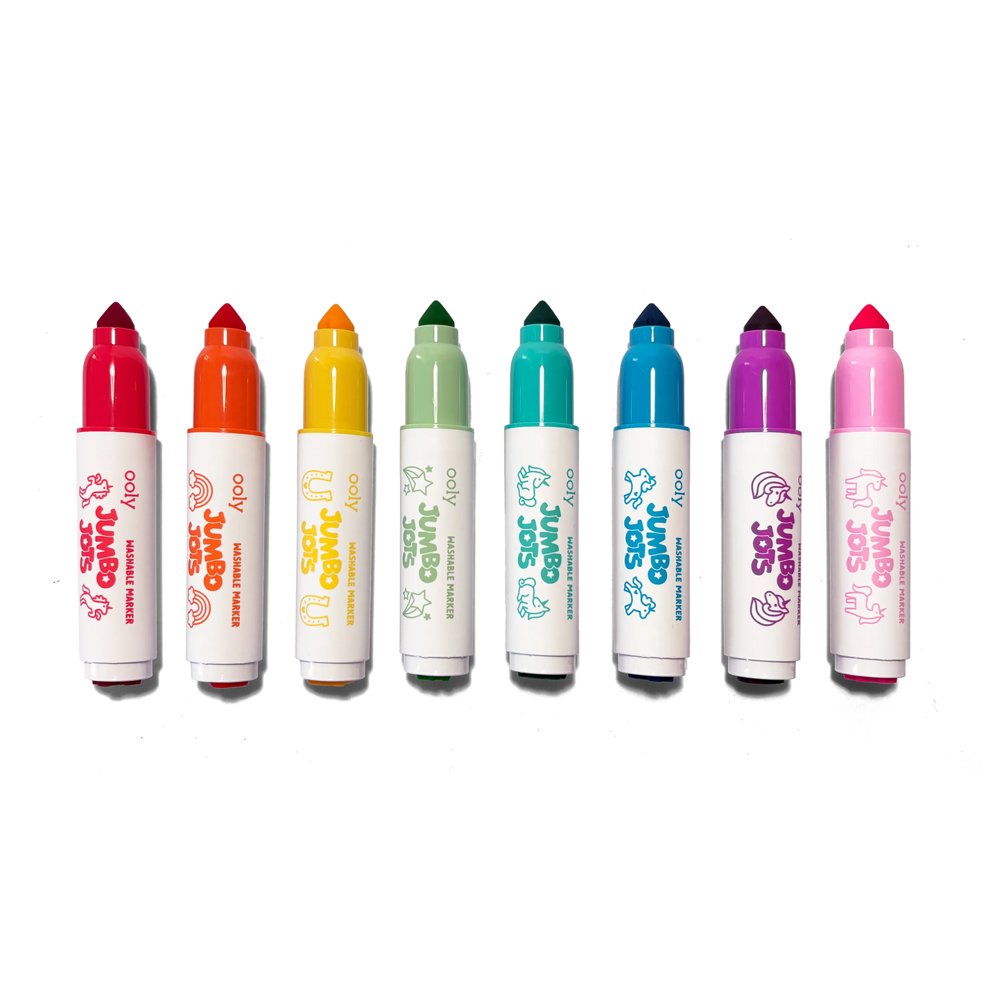 Jumbo Jots Dual Tip Unicorn Markers | Set of 8