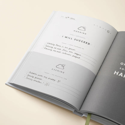 Guided Gratitude Journal, A5 Hardcover | Taking My Time