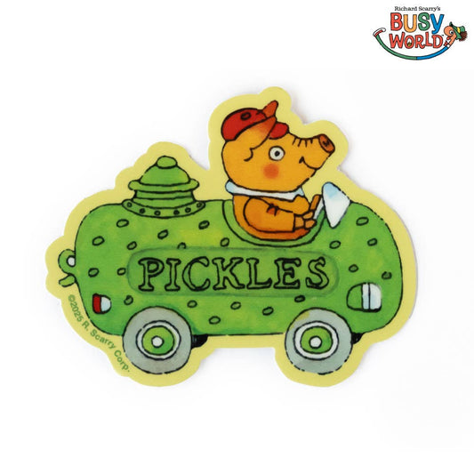 3P4 x Richard Scarry® Pickle Car Sticker