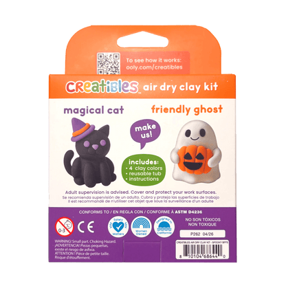 Creatibles Air Dry Clay Kit | Spooky BFFs
