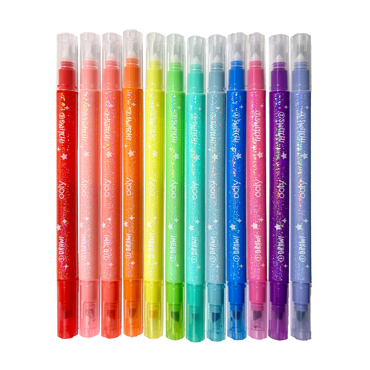 Switch-eroo!: Sparkle Glittery Color-Changing Markers