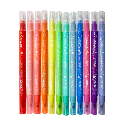 Switch-eroo!: Sparkle Glittery Color-Changing Markers