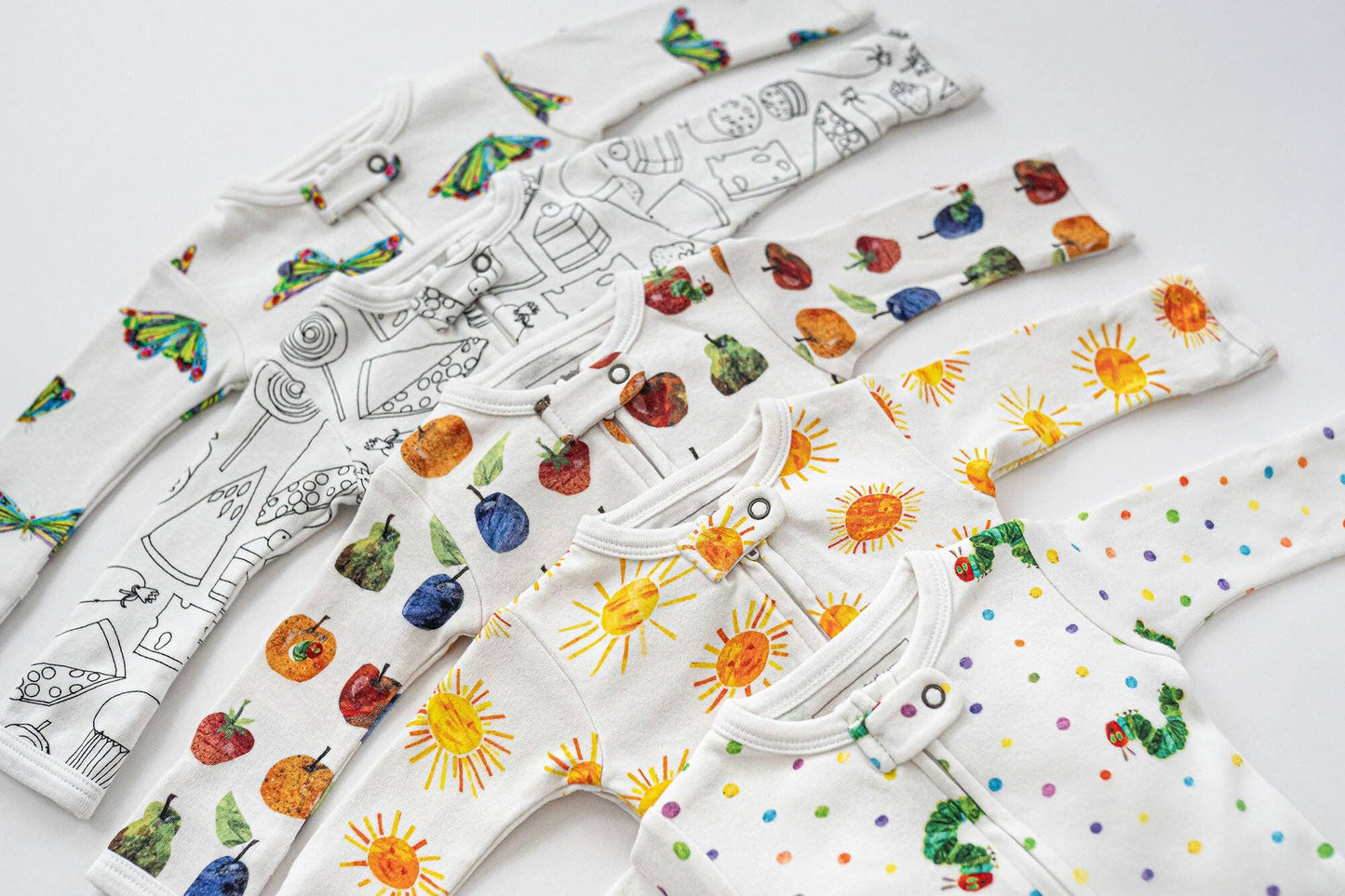 Fruit Organic Zipper Footie
