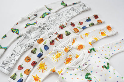 Fruit Organic Zipper Footie