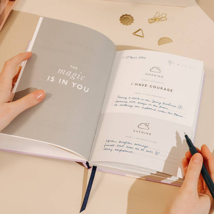 Guided Gratitude Journal, A5 Hardcover | Reflect