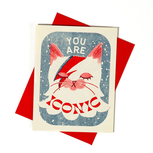 You Are Iconic Risograph Card