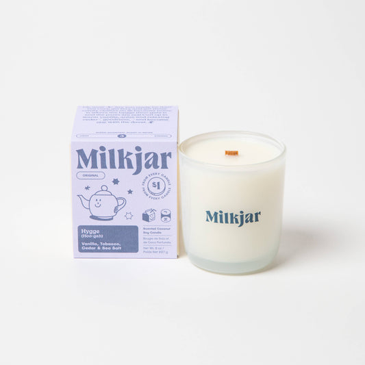 Hygge | Vanilla, Tobacco & Cedar Coconut Soy 8oz Candle