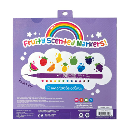 Yummy Yummy Fruit Scented Markers