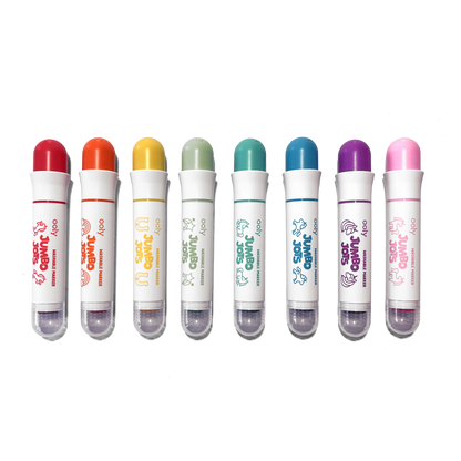 Jumbo Jots Dual Tip Unicorn Markers | Set of 8
