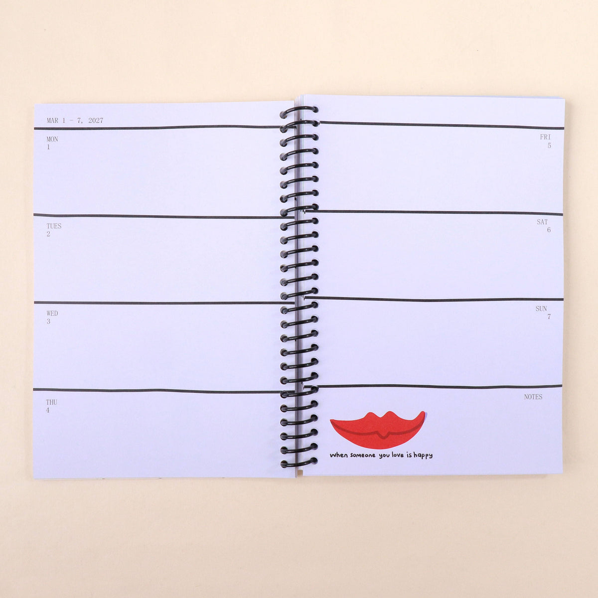 Only Good Things Weekly Planner for 2027
