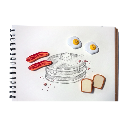 Brunch Bunch Breakfast Erasers | Set of 6