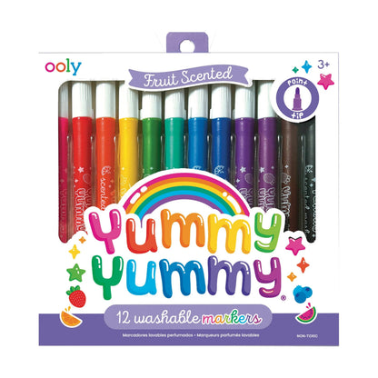 Yummy Yummy Fruit Scented Markers