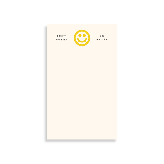 Don't Worry Be Happy Notepad