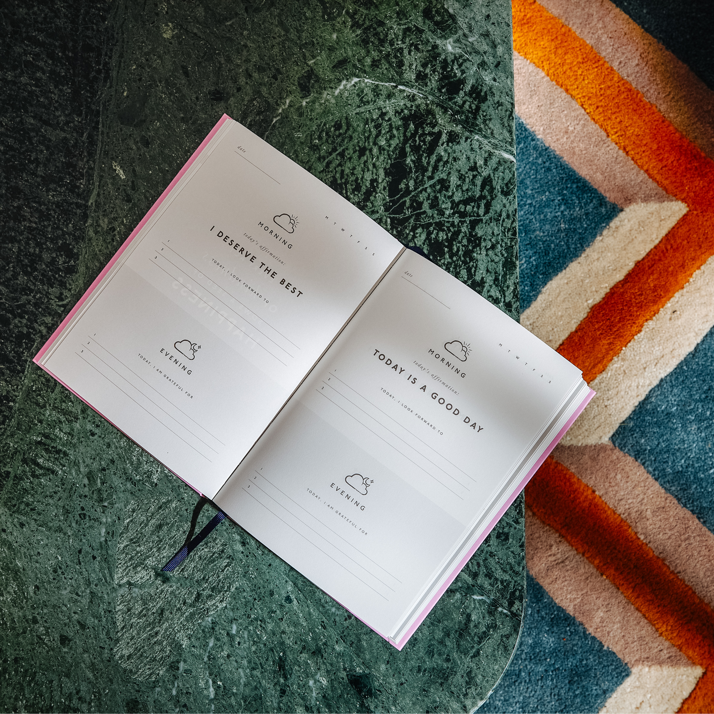Guided Gratitude Journal, A5 Hardcover | Taking My Time