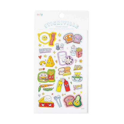 Stickiville Stickers: B.F.F. Foods