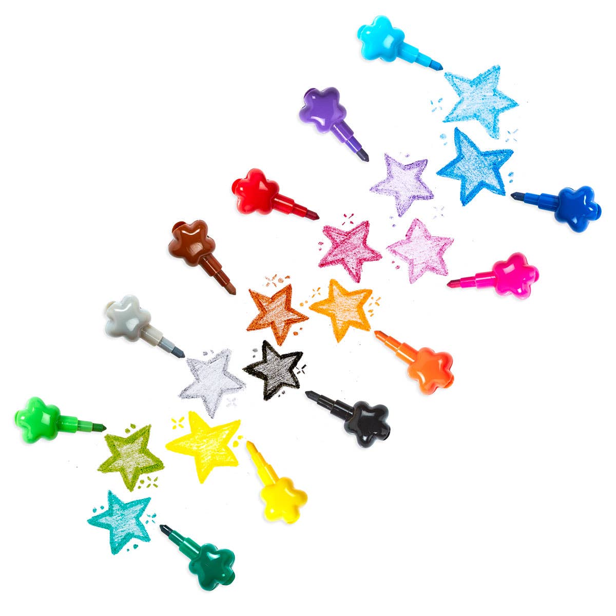 Stack Of Stars Stacking Crayons