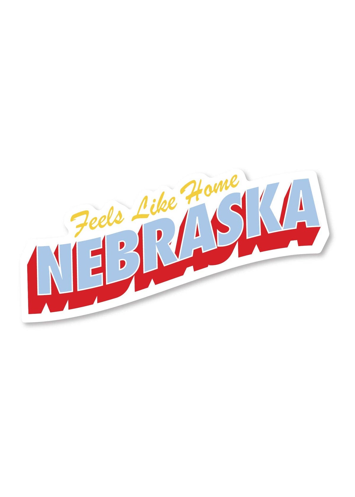 Feels Like Home Sticker | Nebraska
