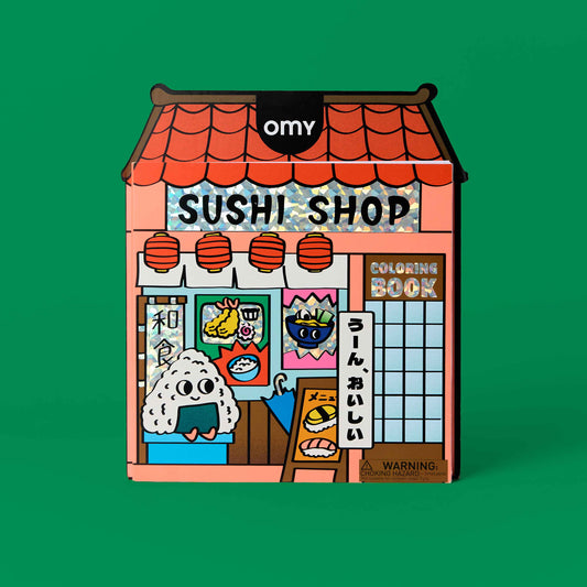 Sushi Shop Coloring Boutique