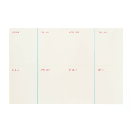 Weekly Notepad