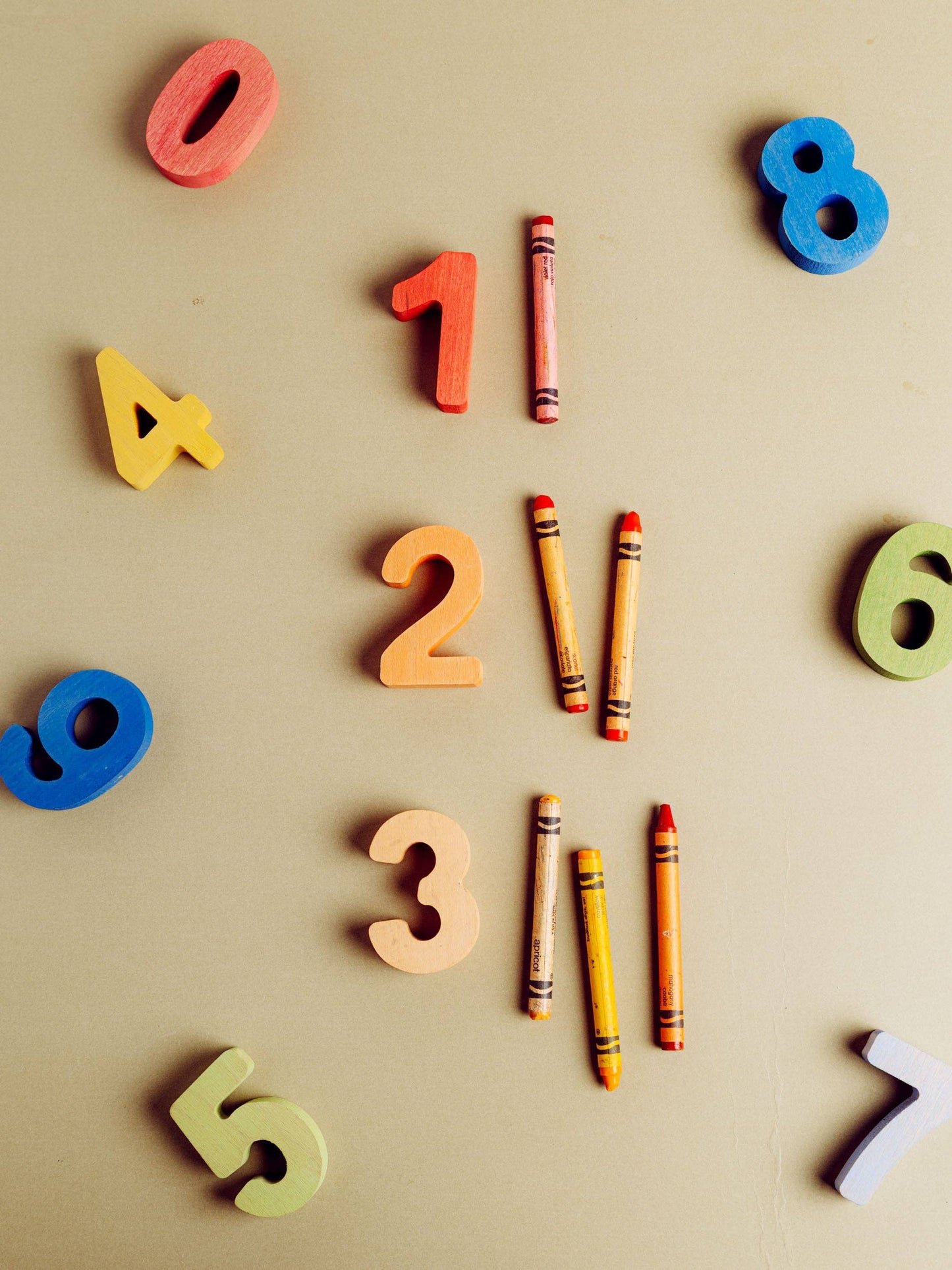 Wooden Numbers Puzzle