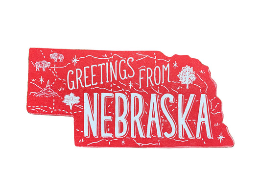 Nebraska State Postcard
