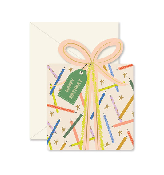 Birthday Gift Star Candles