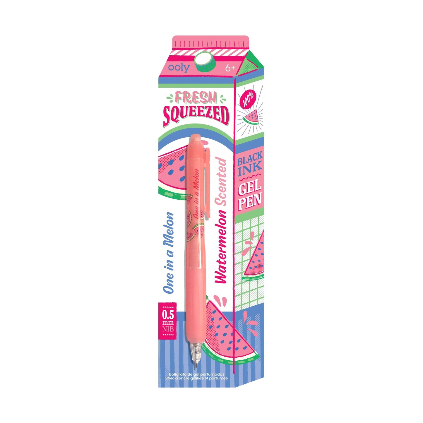 Fresh Squeezed Black Ink Scented Gel Pens