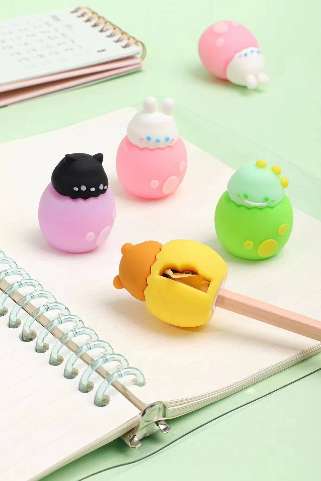 Egg Animal Babies Pencil Sharpener