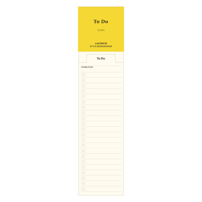 LACONIC STYLE BOOKMARKER TODO