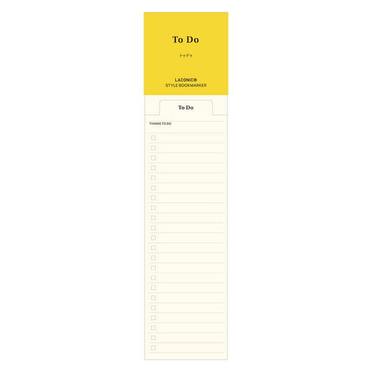 LACONIC STYLE BOOKMARKER TODO