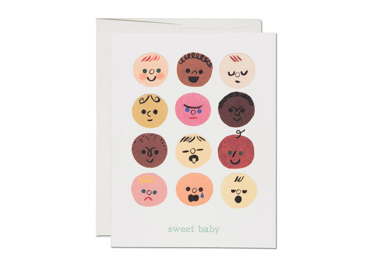 Baby Faces card