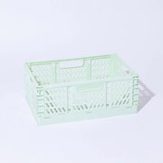 Mint Green Medium Storage Crate