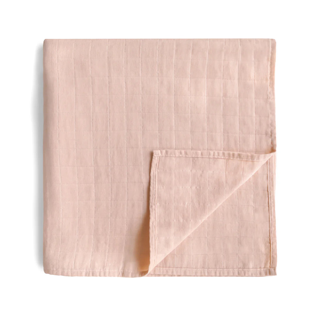 Blush Muslin Swaddle