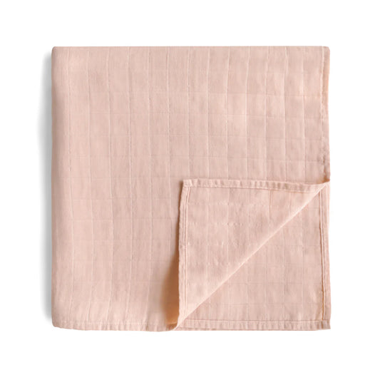 Blush Muslin Swaddle