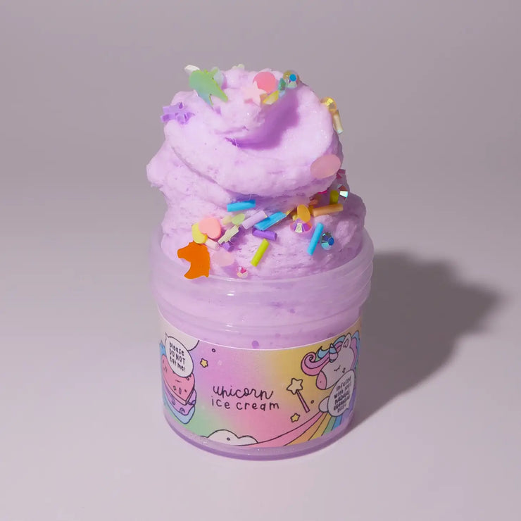Mini Unicorn Ice Cream Slime