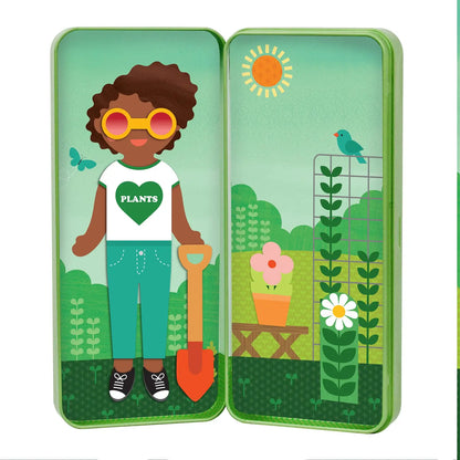 Garden Magnetic Playset