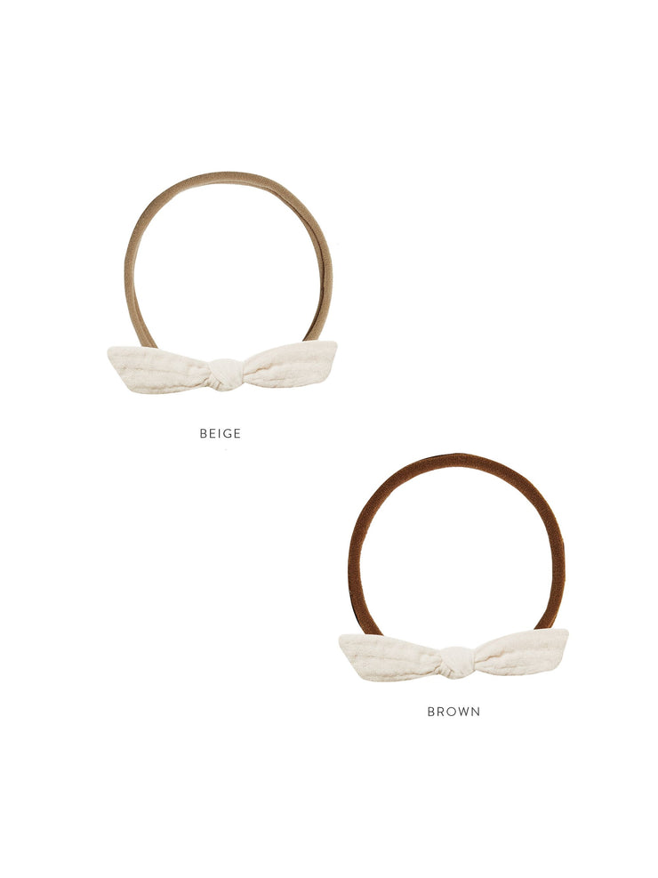 little knot headband | ivory