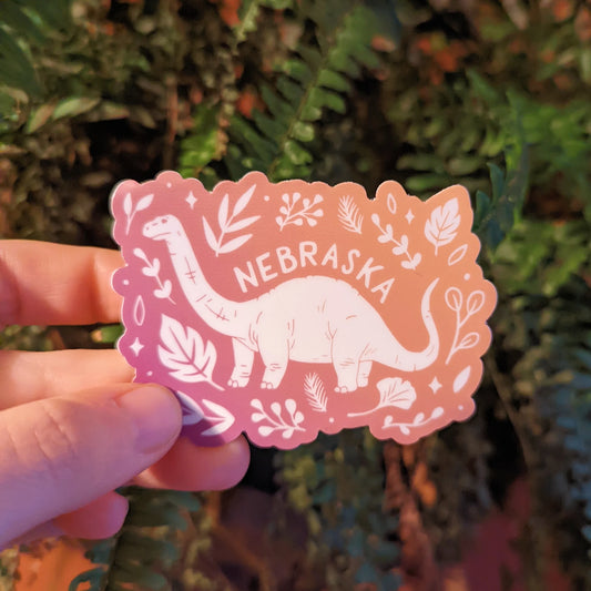 Nebraska Bronto Sticker