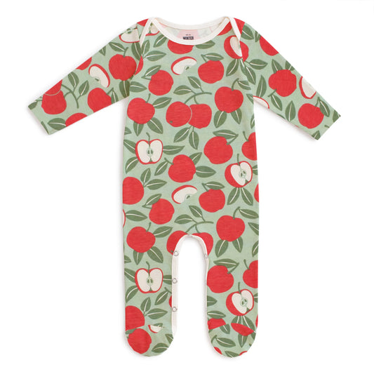 Apples Footed Romper