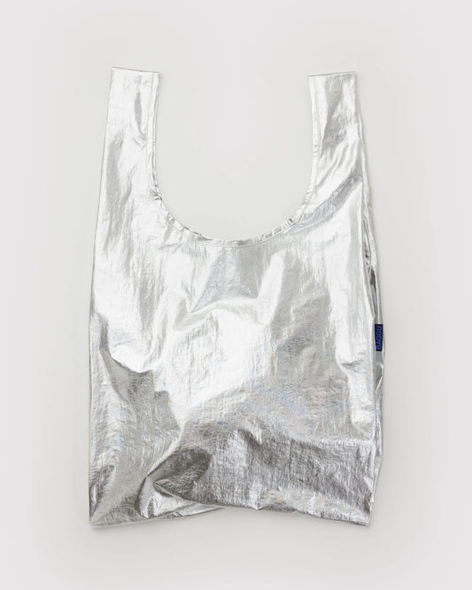 Chrome Metallic Standard Baggu