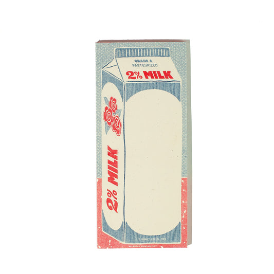 2% Milk Risograph Notepad