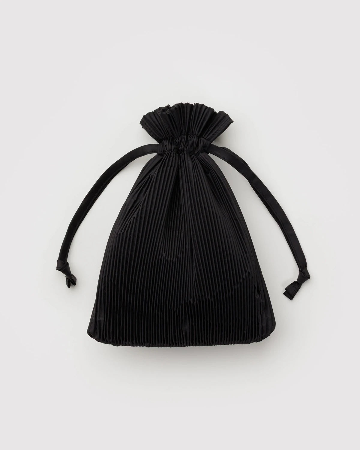 Black Pleated Baggu Bag