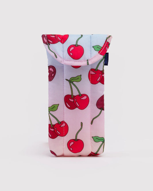 Cherries Puffy Glasses Sleeve