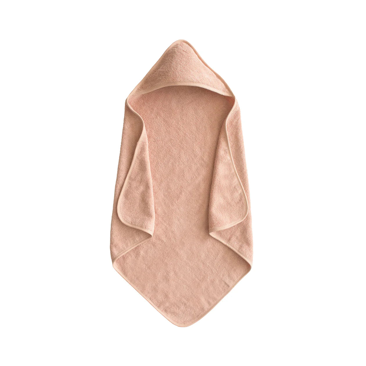 Blush Organic Cotton Baby Hooded Towel