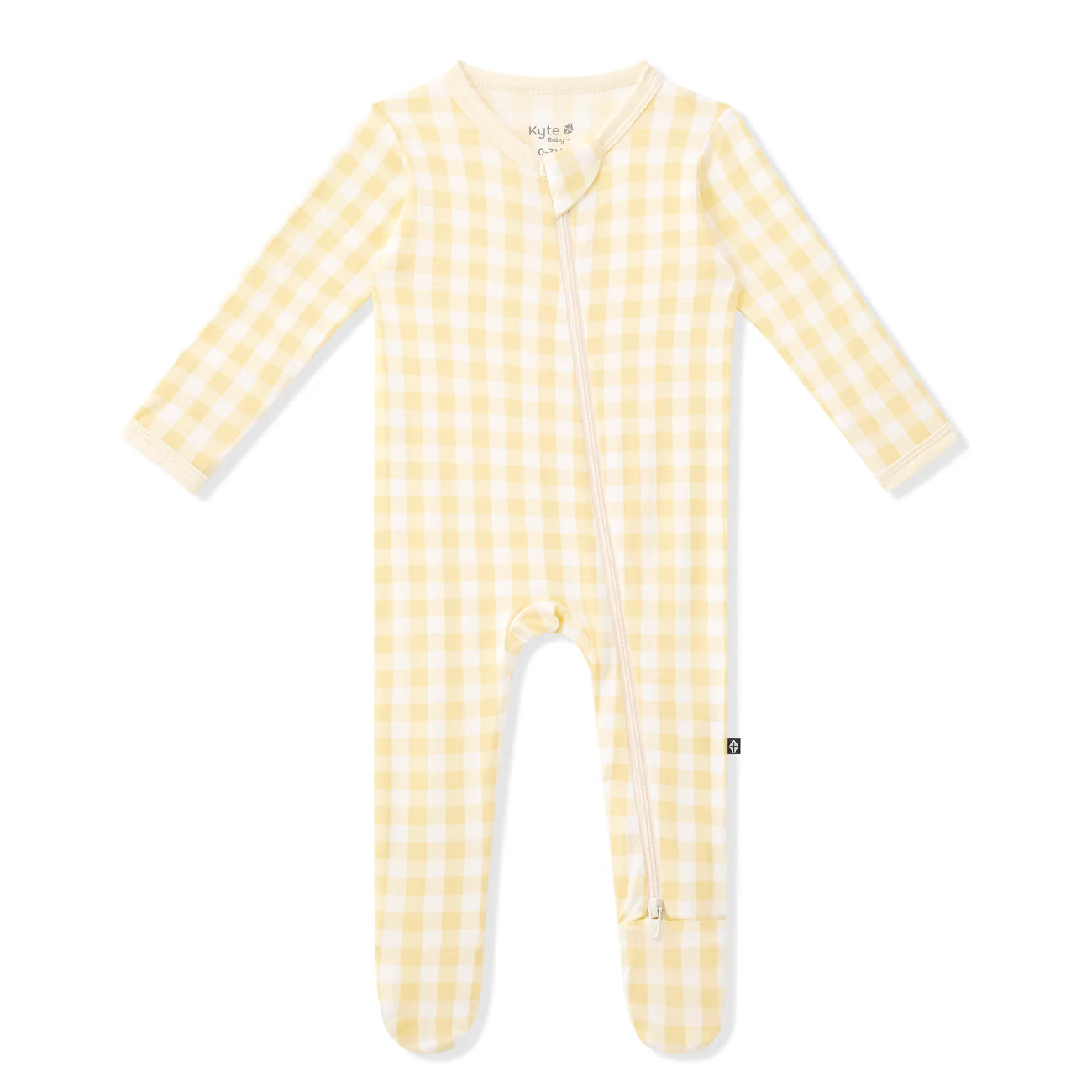 Zippered Footie in Golden Chamomile