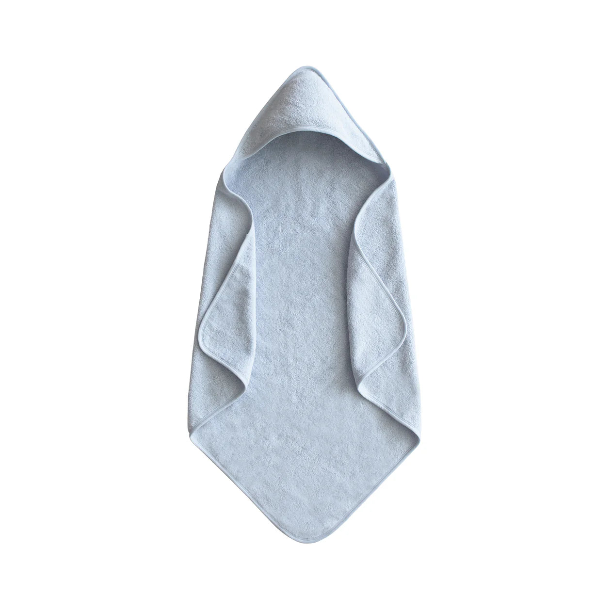 Baby Blue Organic Cotton Baby Hooded Towel
