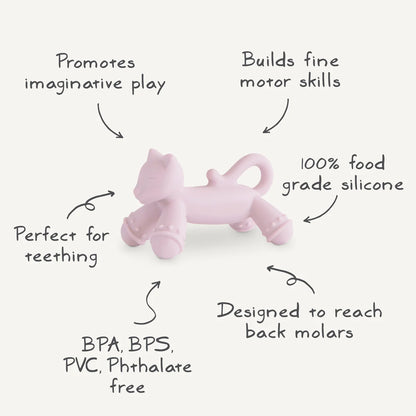Cat Figurine Teether