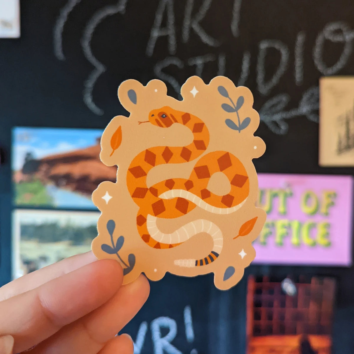 Rattlesnake Sticker